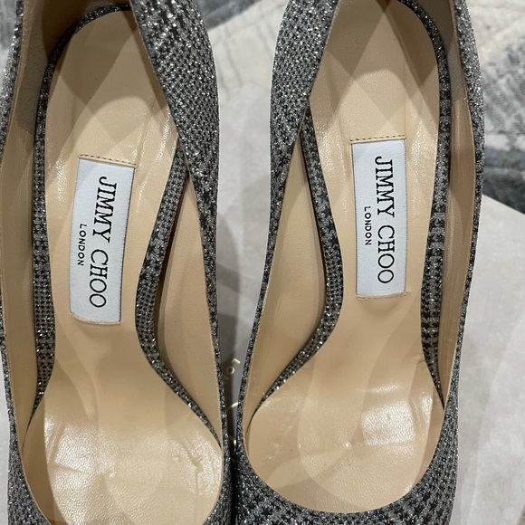 JIMMY CHOO Silver Pumps - Picture 3 of 6